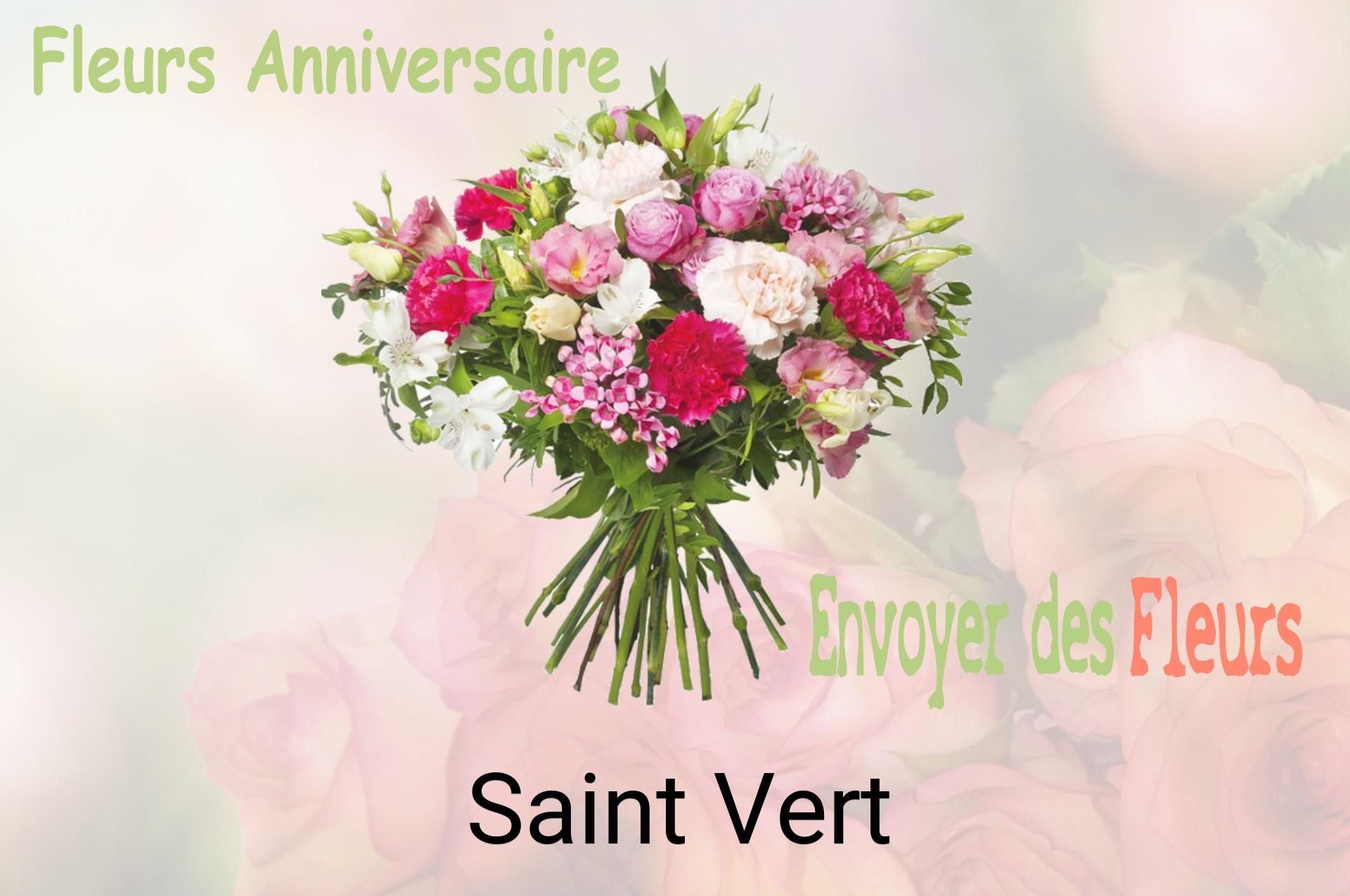 Bouquet de fleurs d’anniversaire livré à Saint-Vert